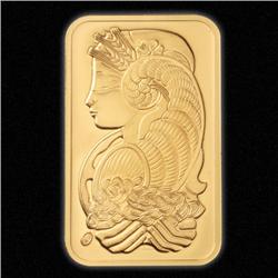 1 oz. Gold Bullion .9999 PAMP SUISSE on Card