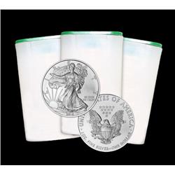 A Roll of (20) Silver Eagles- Various Dates