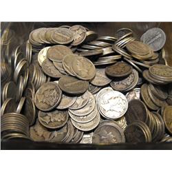 Lot of (100) Mercury 90% Silver Dimes