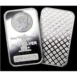 (10) Silver Bullion Morgan Design Bars
