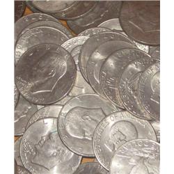 Lot of (20) IKE Silver Dollars