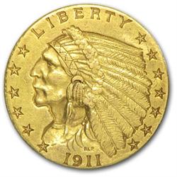 $2.5 Indian Gold Coin- Random Date