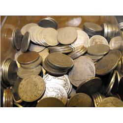 Huge Lot of (500) V- or Liberty Head Nickels