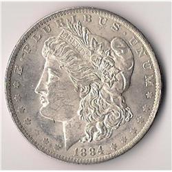 1884-O Mint State Morgan Silver Dollar