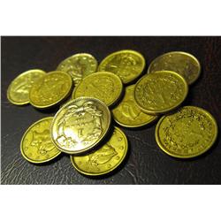 Lot of  (10) 10th Century $ 1 Gold Coins
