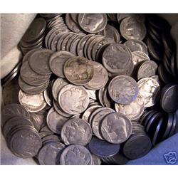 Lot of 300 Buffalo Nickels-Most Readable