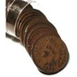 Lot of 50 Indian Head Pennies-AG-Fine