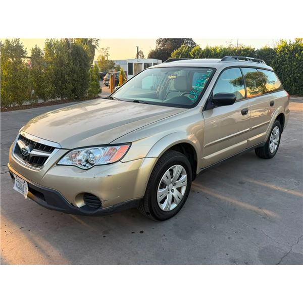 SUBA OUTBACK 2008 T-DON