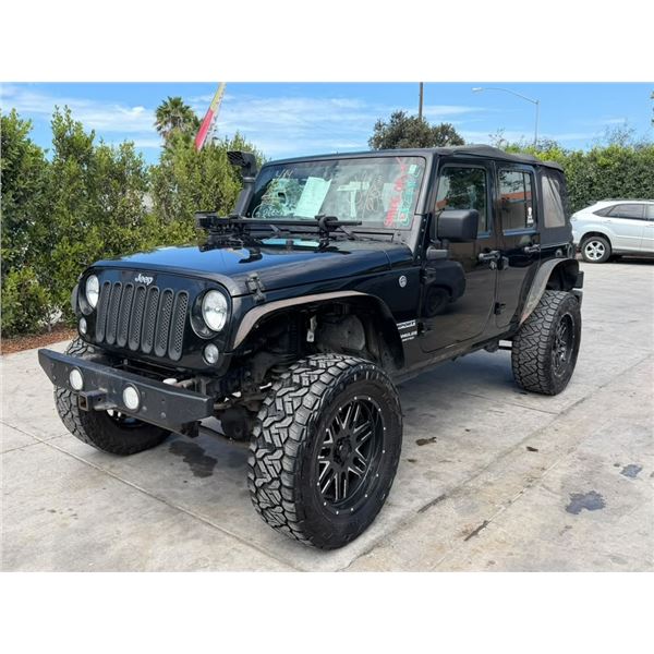 JEEP  WRANGLER 2016 O/S-T SMOG-2 DAYS