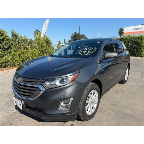 CHEV EQUINOX 2018 SALV-T REPO- 2 DAYS