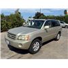 Image 1 : TOYT HIGHLANDER 2003 APP  DUP/T-DON