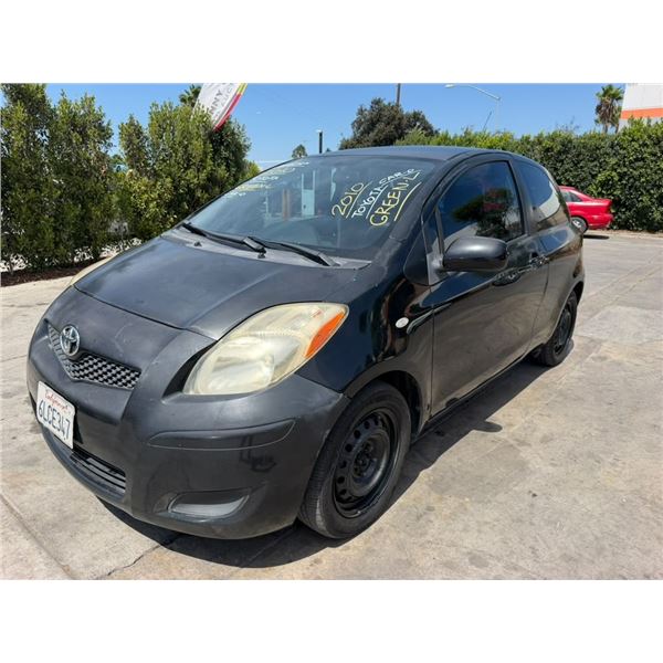 TOYT YARIS 2010 JUNK - DON