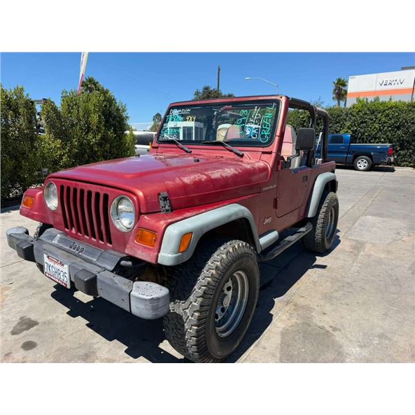 JEEP WRANGLER 1998 T-DONATION