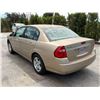 Image 4 : CHEV MALIBU 2006 APP  DUP/T-DON