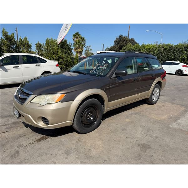 SUBA OUTBACK 2008 T-DONATION