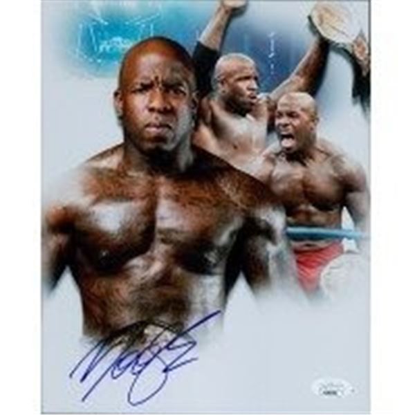 Wrestler Moose Quinn Ojinnaka Impact Signed Photo