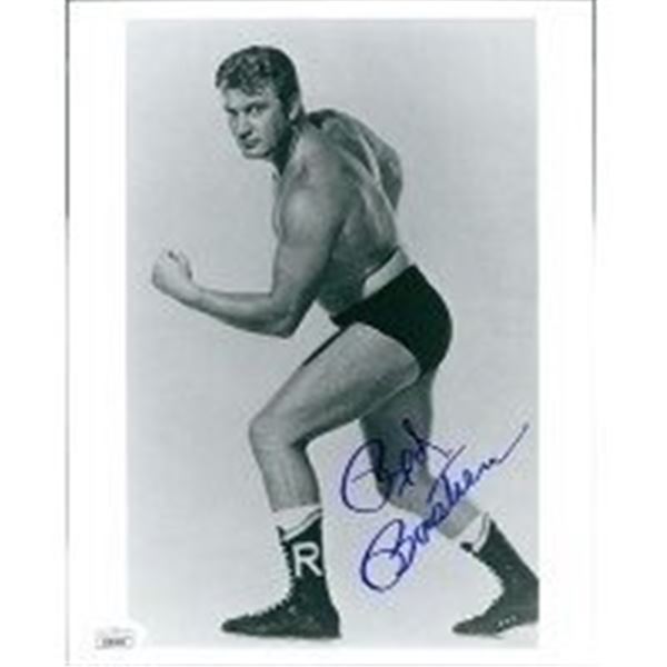 WWE WWF Wrestler Red Bastien Signed Photo