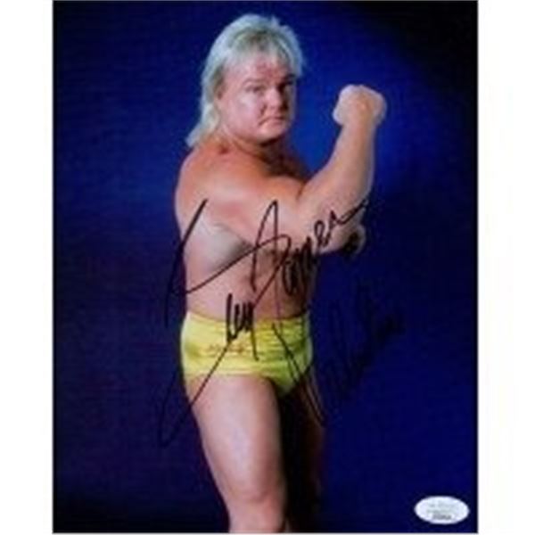 WWE WWF Wrestler Greg The Hamer Valentine Signed Photo