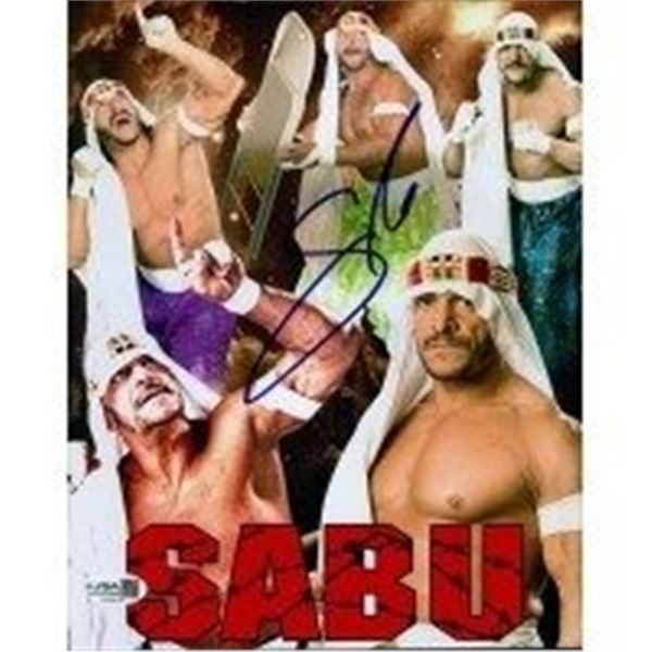 Sabu and Genie Melissa Coates Signed Photo