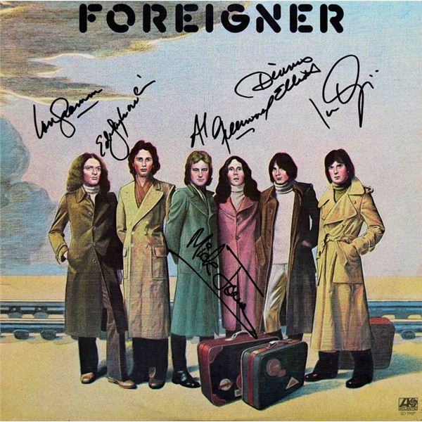 Foreigner signed Debut album