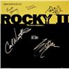 Image 1 : Rocky II cast signed original soundtrack