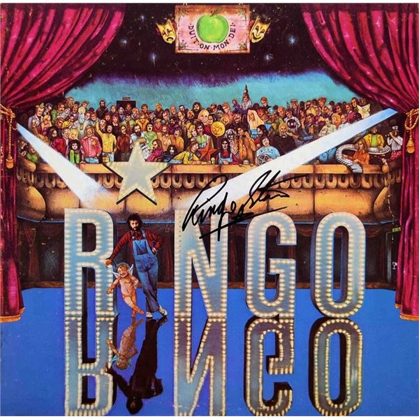 Ringo Starr signed Ringo album