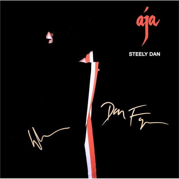 Steely Dan 1977 AJA signed album