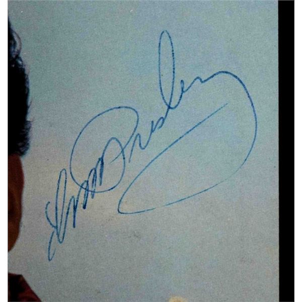 Elvis Presley 1961 Blue Hawaii signed album