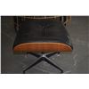 Image 5 : HERMAN MILLER EAMES LOUNGE CHAIR & OTTOMAN