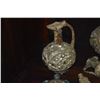 Image 4 : MIX COLLECTION OF PERSIAN GLASS, EWERS, ETC. (6 PCS)