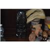 Image 2 : MIX COLLECTION OF SOUTH AMERICAN COLLECTIBLES: POTTERY, WHISTLES, FLUTE, FIGURINES, ETC. (14 PCS)