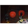 Image 3 : MIX COLLECTION OF CHINESE COLLECTIBLES: VASES, COIN, BOXES, LOCK, PLATES, ETC.  (10 PCS)