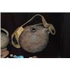 Image 2 : MIX LOT OF MIDDLE EAST COLLECTIBLES: POTTERY, LAMP, & SCRABS (14 PCS)
