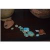 Image 5 : MIX LOT OF MIDDLE EAST COLLECTIBLES: POTTERY, LAMP, & SCRABS (14 PCS)