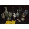 Image 1 : MIX PERSIAN GLASS COLLECTION: AMPHORAS, BOTTLES, ETC. (13 PCS)