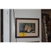 Image 1 : KOA FRAMED ART PRINT, "TALKING STORY" BY JUNO GALANG (15 1/2" X 12 1/2")