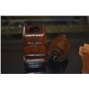 Image 5 : VINTAGE PERFUME BOTTLES: HARDERS KOA BLOSSOM, JOHN OYA MILO WOOD TIKI GOD (NO VILE) & FLORAL BOTTLE 