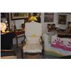 Image 1 : PAIR ENGLISH/FRENCH UPHOLSTERED ARMCHAIRS  (PAIR)