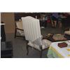 Image 4 : PAIR ENGLISH/FRENCH UPHOLSTERED ARMCHAIRS  (PAIR)