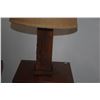 Image 2 : CARVED KOA LAMP W/SHADE