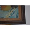 Image 3 : FRAMED OIL ON CANVAS, WAHINE W/GINGER; SIGNED NAHO'OLEWA (16 1/2" X 20 1/2")