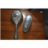 Image 2 : 2 STERLING SILVER BRUSHES (1 IS SHREVE & CO) (2 PCS)