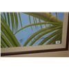Image 3 : FRAMED GICLEE, "COCO PALMS" BY DANA QUEEN (43 1/2" X 35")