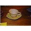 Image 2 : COLLECTION OF HAWAIIAN POTTERS GUILD CUPS & SAUCERS (6 PCS)