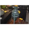 Image 2 : 18" ART GLASS VASE ON BRONZE STAND