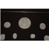 Image 4 : FRAMED ANTIQUE (1895) PLASTER CAMEO MOLDS OF GREEK DESIGNS W/GOLD BANDS (PREVIOUSLY OWNED BY CLAIR E