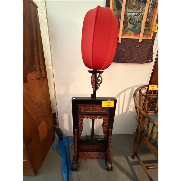 CHINESE STANDING LANTERN ELECTRIC LAMP (56")