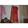 Image 2 : CHINESE ELABORATE WEDDING COAT & DRESS (DRAGON/PHOENIX) COUCHING TECHNIQUE & PAJAMA SET (3 PCS)