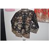 Image 5 : CHINESE ELABORATE WEDDING COAT & DRESS (DRAGON/PHOENIX) COUCHING TECHNIQUE & PAJAMA SET (3 PCS)