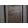 Image 5 : VINTAGE FRAMED BIRD & FLOWER PAINTINGS (20" X 26") (2 PCS)